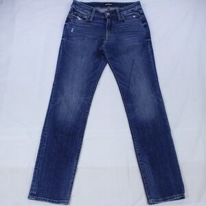 Express Blue Denim Men's Slim Fit Jeans – Size 28x32